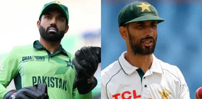 PCB addresses Rumors about replacing Rizwan, Shan Masood as captain PCB addresses Rumors about replacing Rizwan