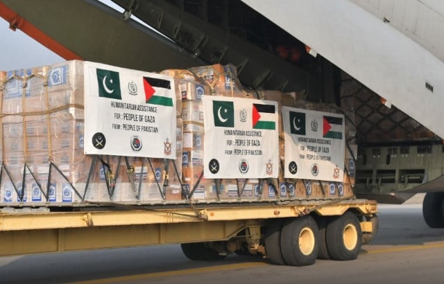 Pakistan 21st aid consignment to Gaza