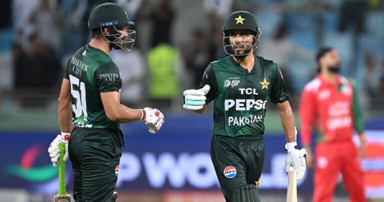 Pakistan Sets Target of 161 Runs Against Oman